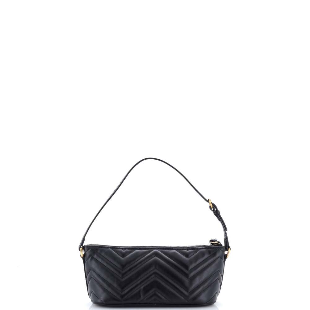 Gucci Gg Marmont Pochette Shoulder Bag #258244G10B - Picture 3 of 7